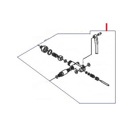 ROBINET ENTREE EAU COMPLET 105 ORIGINE SAN MARCO - FZQ7543