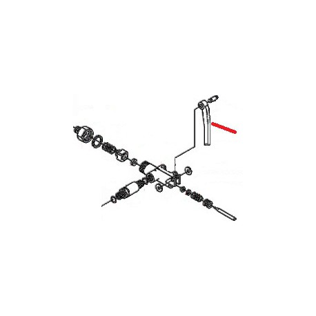 WATER INLET LEVER 105 - FZQ7655