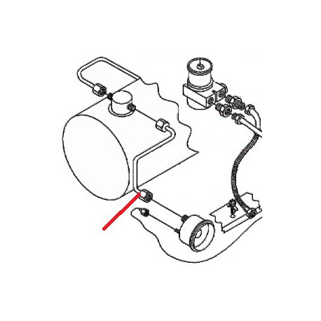 PRESSURE GAUGE TUBE 2 GROUPS 105 - FZQ7654