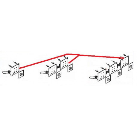 CIRCUITO STAMPA 1 TASTO 105 - FZQ7699