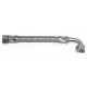 LOT DE 10 FLEXIBLE INOX COUDE - 285