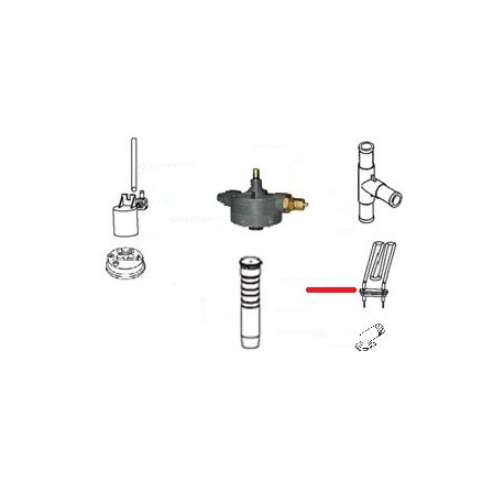 RESISTANCE CUVE 3000W L375MM - FNQ726