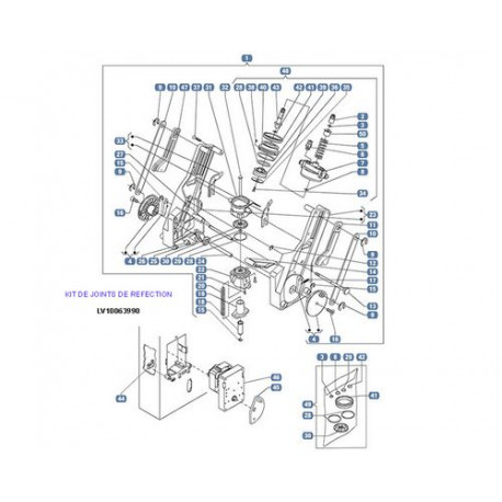 RESSORT RAPPEL PISTON ORIGINE - YI65518529