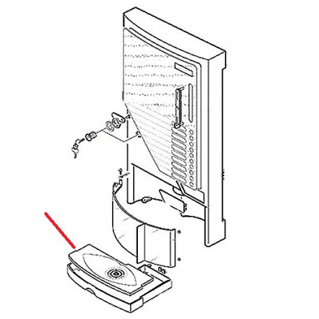 GRILLE CUVETTE EAU ORIGINE - EQN6692