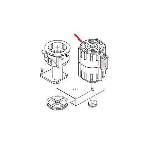 MOTEUR 8 MF 150-40 220V - EQN6795