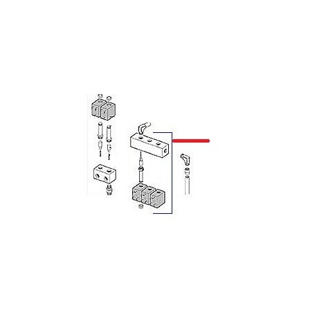 BLOC 3ELECTROVANNE 2VOIES 24V - EQN6745