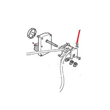 LEVIER DE FERMETURE ORIGINE - EQN6804