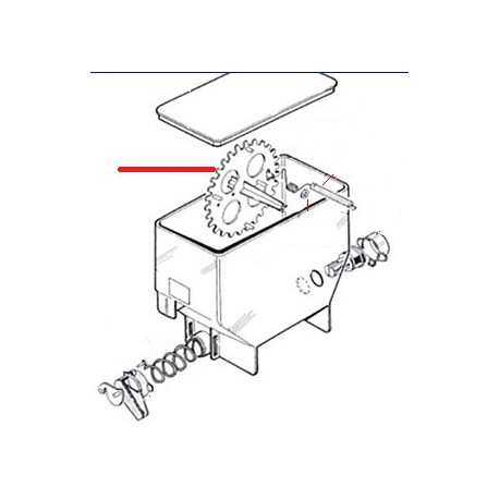 ENGRENAGE AGITATEUR MM - EQN6993