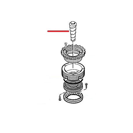 VIS S F SUPPORT DE MOULIN SU - EQN6047