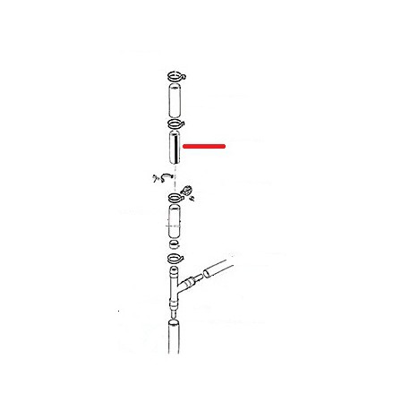 TUBE PORTE THERMOSTAT - EQN6282