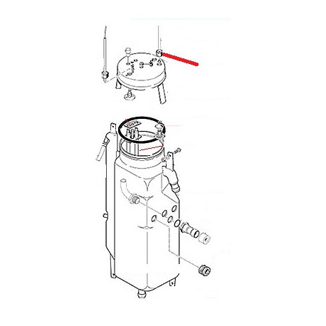 ECROU SUPPORT SONDE ORIGINE - EQN6215