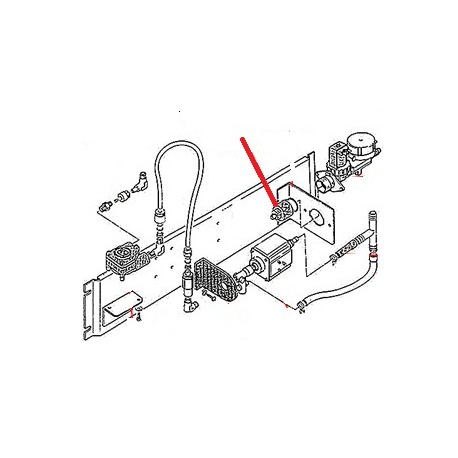 RACCORD ELECTROVANNE ENTREE 3/4 - EQN6367