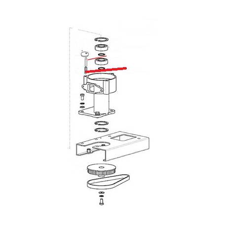 RESSORT INTERRUPTEUR PORTE - EQN6478