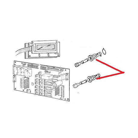 PORTE FUSIBILE FH-D ORIGINE - EQN7535