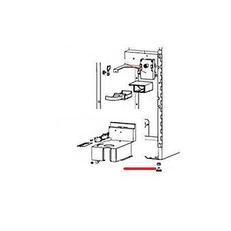 PIED AUTOBLOCANT D 25 ORIGINE - EQN7626