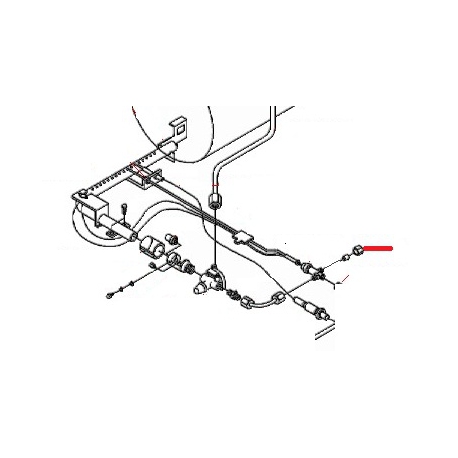 GAZ TUBE NUT - FZQ7760