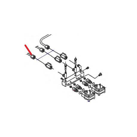 TUBE INJECTEUR A BLOC SPRINT ORIGINE SAN MARCO - FZQ7787