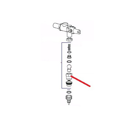 RACCORD PROLONGATEUR ORIGINE CARIMALI - PNQ124