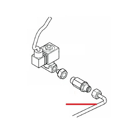 TUBE ALIMENTATION CHAUDIERE ORIGINE CARIMALI - PNQ263
