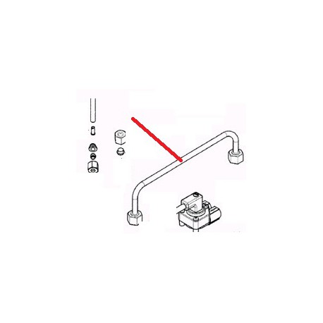 EMBOUT INT TUBE 4X2.5 ORIGINE CARIMALI - PNQ275