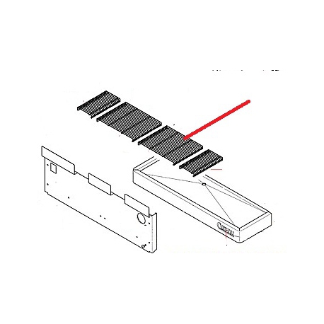 GRILLE BASSINELLE PM ETA/BETA ORIGINE CARIMALI - PNQ289