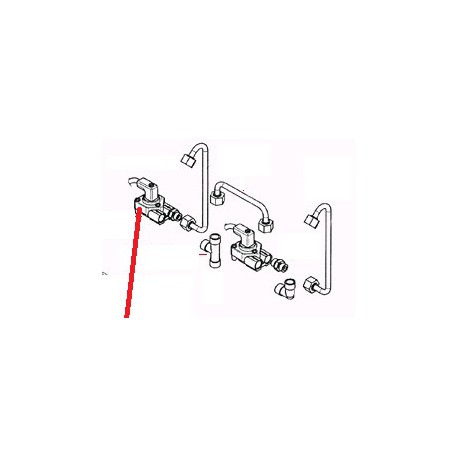 TUBE ALIMENTATION DEBIMETRE ORIGINE CARIMALI - PNQ363