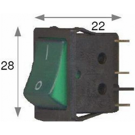 BOTON VERDE 6 TRANSMISORES ELECTRICOS - ENQ680