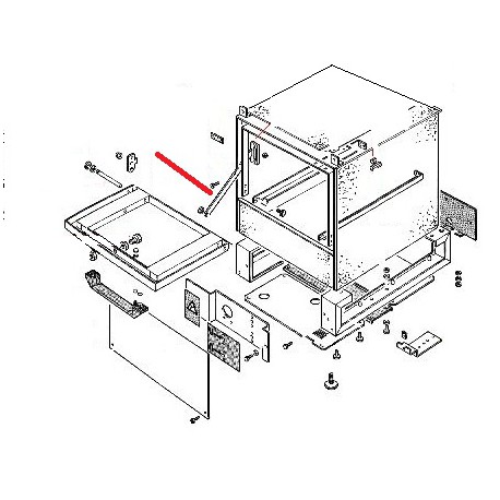 ARM LEFT DOOR LT155 GENUINE RANCILIO