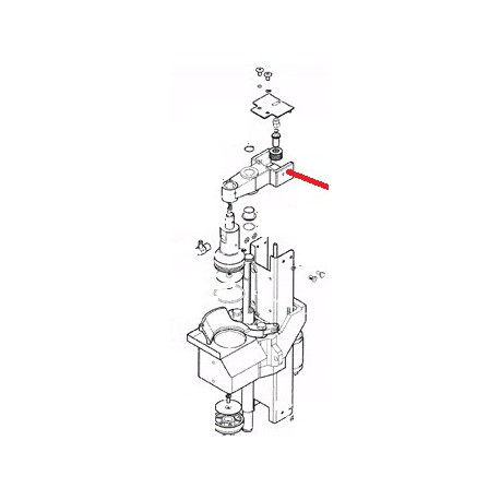 SCREW FOR SUPERIOR PISTON ORIGIN CARIMALI; - PNQ307