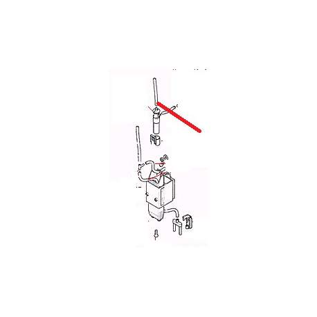 VIS DOUCHETTE INOX M4X8 TFHCM ORIGINE RENEKA - PNQ304