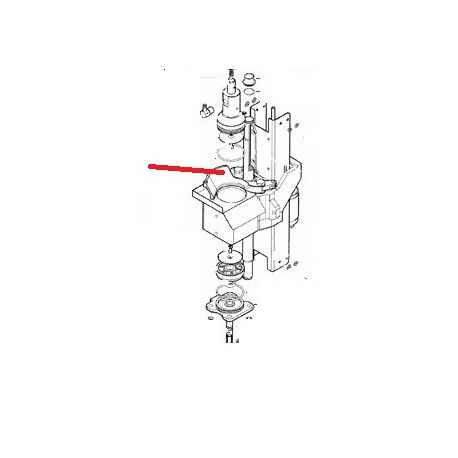 PORTE DOUCHETTE D43MM ORIGINE CARIMALI - PNQ318