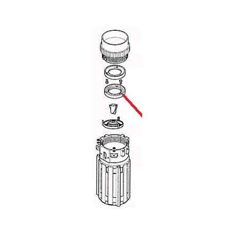 TUBE DECHARGE ELECTROVANNE ORIGINE CARIMALI - PNQ488