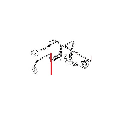 T SHAPED FITTING D6X1/4M - PNQ497