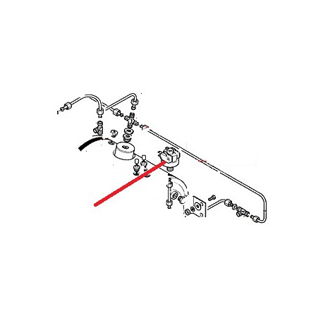 RACCORD EN CROIX 1/4M ORIGINE CARIMALI - PNQ407