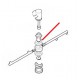 VITE INOX M3X8 ORIGINALE LAMBER
