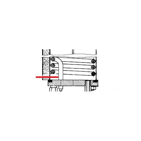 RESISTANCE 2500W 230V PONY ORIGINE UNIC - HQ6782