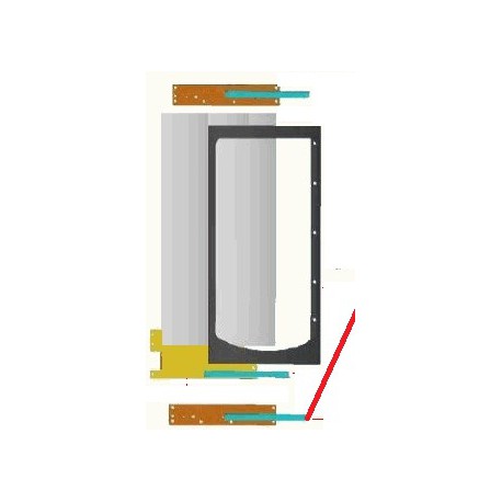 SQUADRETTA FERMO LEXAN ORIGINE - 56359366