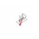 CHAUDIERE INOX NUE FOND ARRONDIE + RACCORD