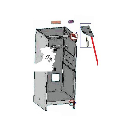 LAMIERA CARDINE SUP. BV952 - 56319966