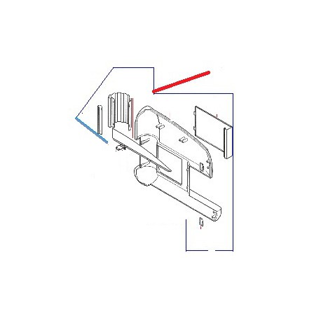 KIT FIANCO SINISTRO BRAVA NERO/MET - NFQ7077
