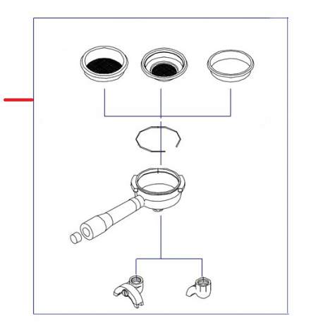 FILTEr HOLDER COMPLETE ATALANTE; - ERQ462