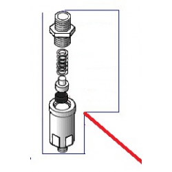 ASSEMBLY COMPLETE CHECK VALVE 1BAR