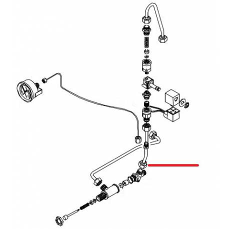 WATER INLET TUBE - ERQ6605