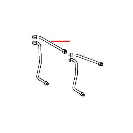 TUBE SUP D 3/8X3/8 GROUPE HAUT ORIGINE SIMONELLI - FQ6115