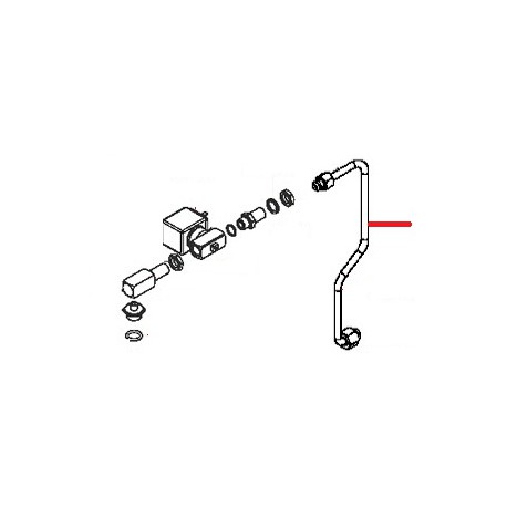 TUBE ALIMENTATION ROBINET EAU ORIGINE SIMONELLI - FQ6118