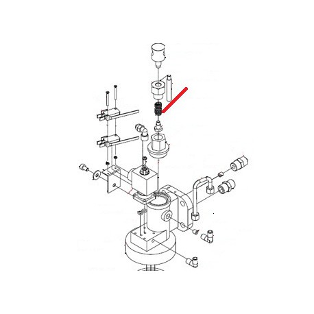 RESSORT AXE LEVIER GROUPE ORIGINE SIMONELLI - FQ6268