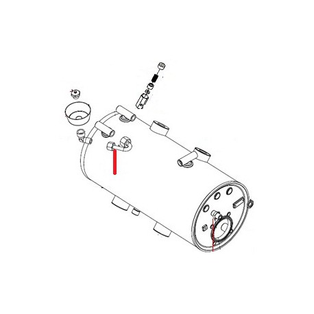 TUBE SUPPORT SOUPAPE ORIGINE SIMONELLI - FQ6284