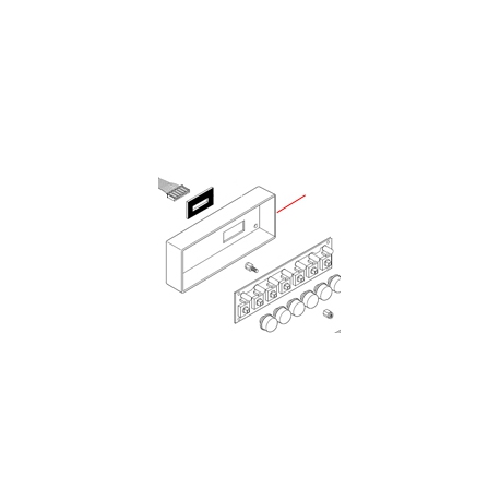 BOITIER CLAVIER VIDE ORIGINE ASTORIA - NFQ60828660