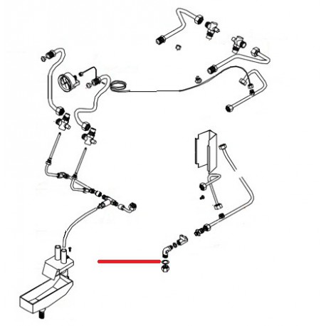 JOINT 3/8 BOUCHON ORIGINE BEZZERA - ERQ6608