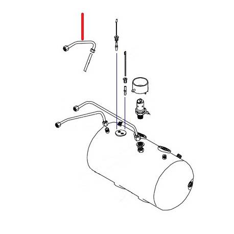 TAP WATER TUBE VERSION DE ORIGIN BEZZERA; - ERQ6622